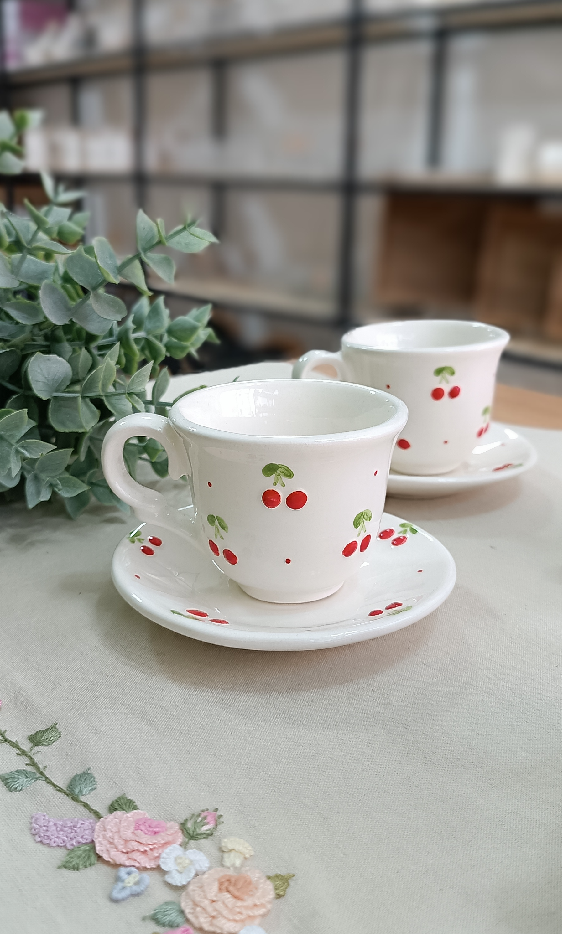 فنجان قهوه خوری البالو سرامیکی